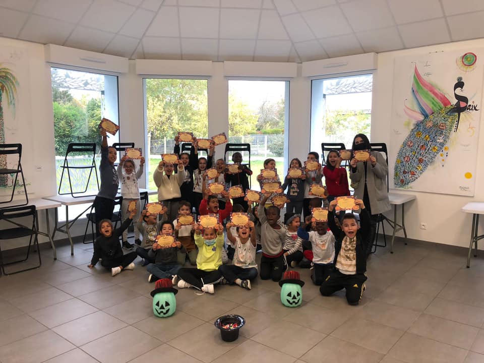 Première journée de vacances pour les 6/8ans