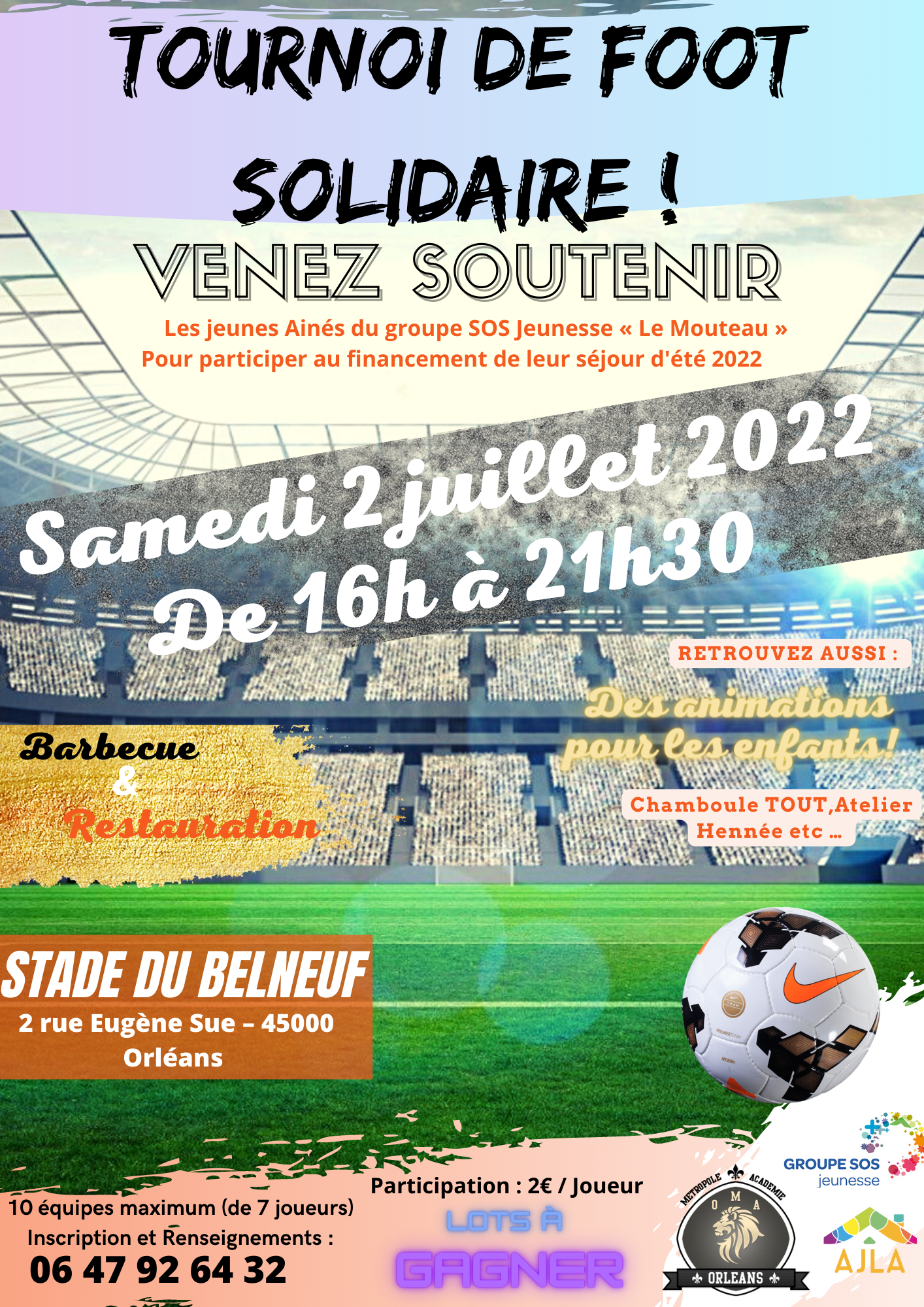 TOURNOI DE FOOT SOLIDAIRE